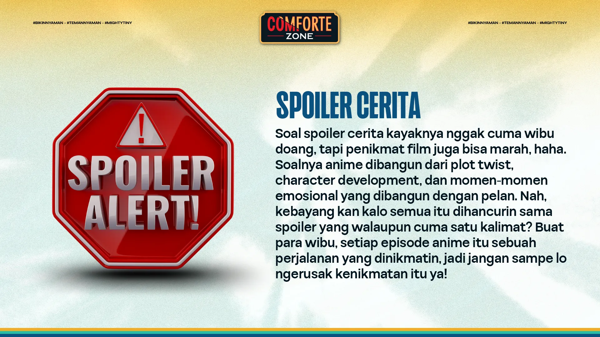 SPOILER CERITA