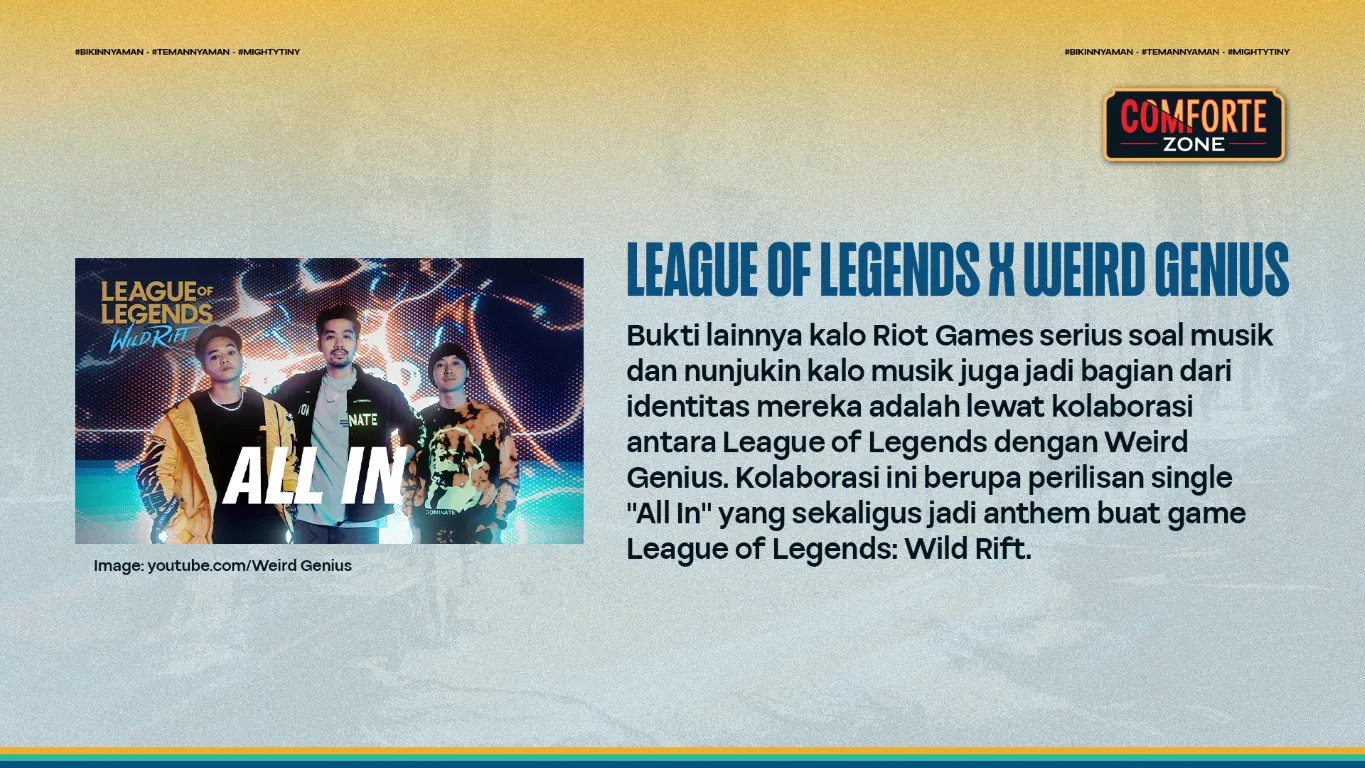 LEAGUE OF LEGENDS X WEIRD GENIUS