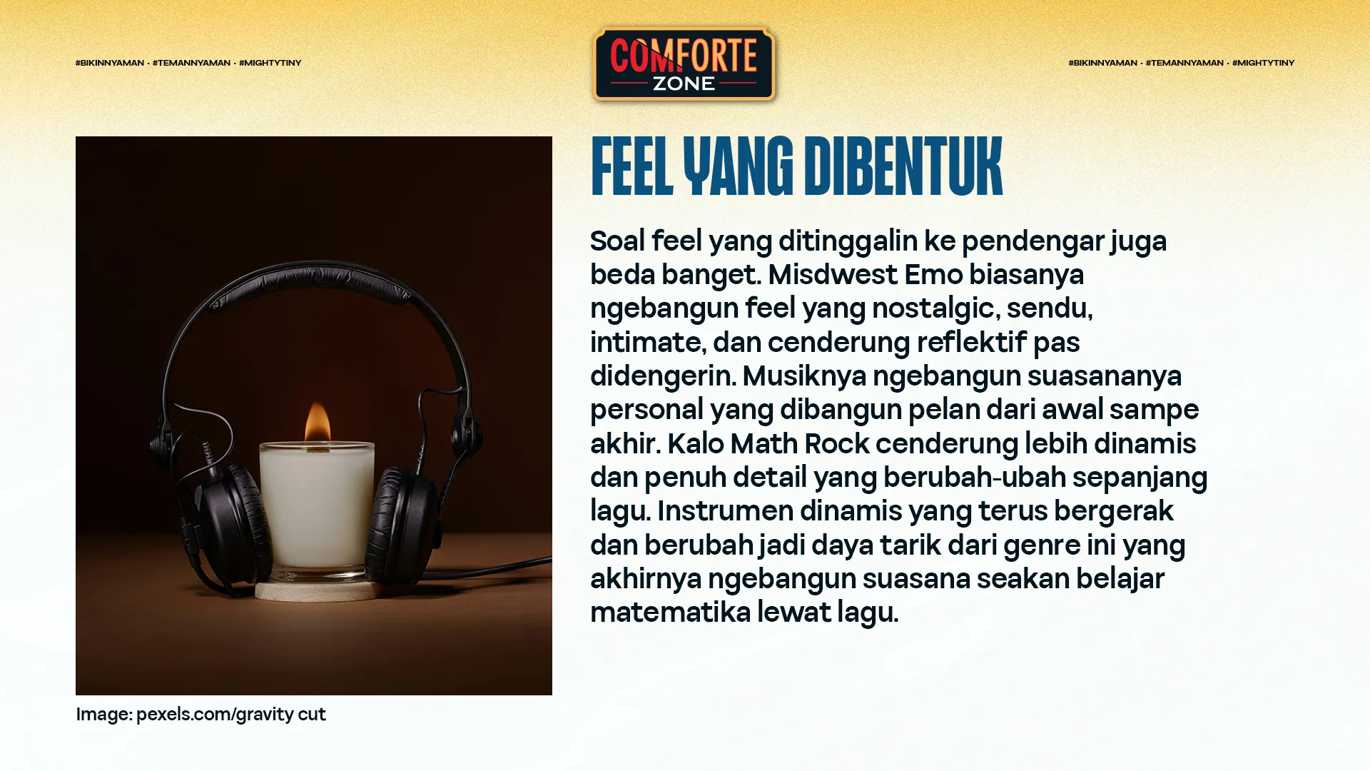 FEEL YANG DIBENTUK