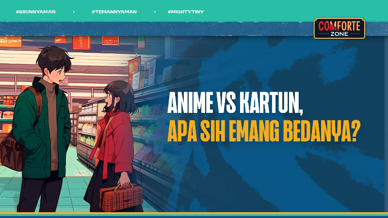 Image Anime vs Kartun, Apa Sih Emang Bedanya?
