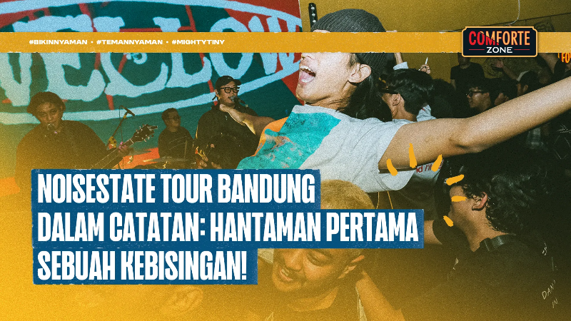 Image Noisestate Tour Bandung dalam Catatan: Hantaman Pertama Sebuah Kebisingan!